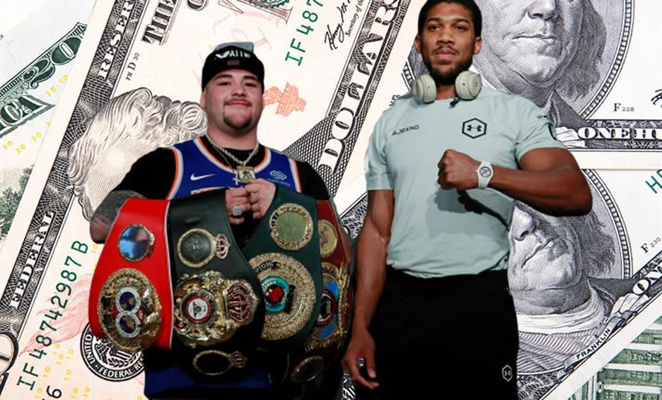 ¡De locura! La cifra millonaria que ganarán Andy Ruiz y Anthony Joshua por su pelea en Arabia Saudita