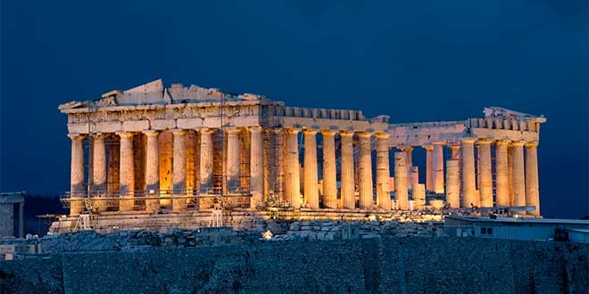La historia de Atenas y los Juegos Olímpicos.