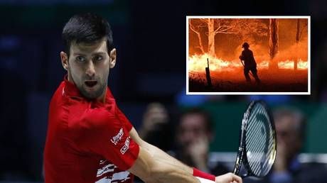 Figuras del tenis participarán en un evento de exhibición para recaudar fondos por los incendios en Australia